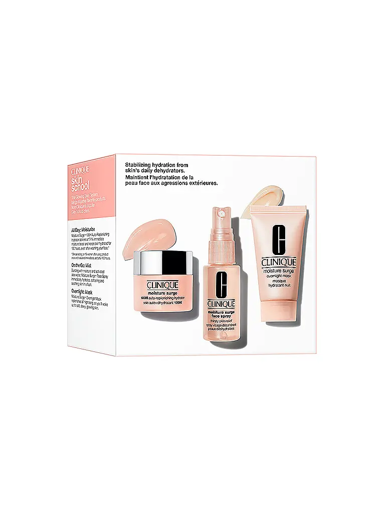 CLINIQUE | Coffret cadeau - Mini kit d'hydratation Moisture Surge™ 2x30ml / 15ml | Aucune couleur