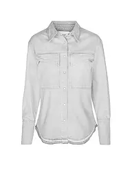 CLOSED | Blouse en jean | Gris clair