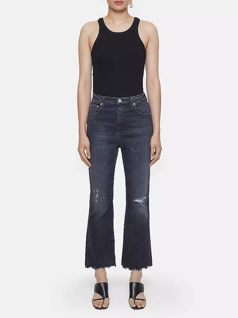 CLOSED | Jeans Flared Fit HI-SUN | Gris
