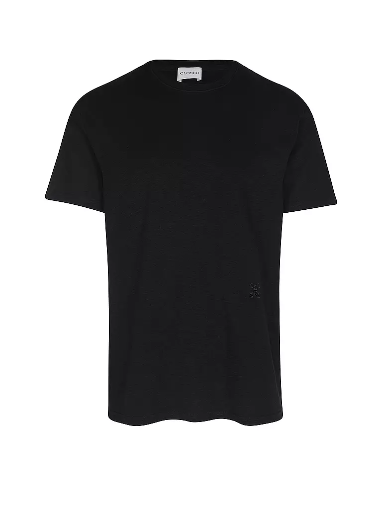 CLOSED | T-shirt CLASSIC | schwarz