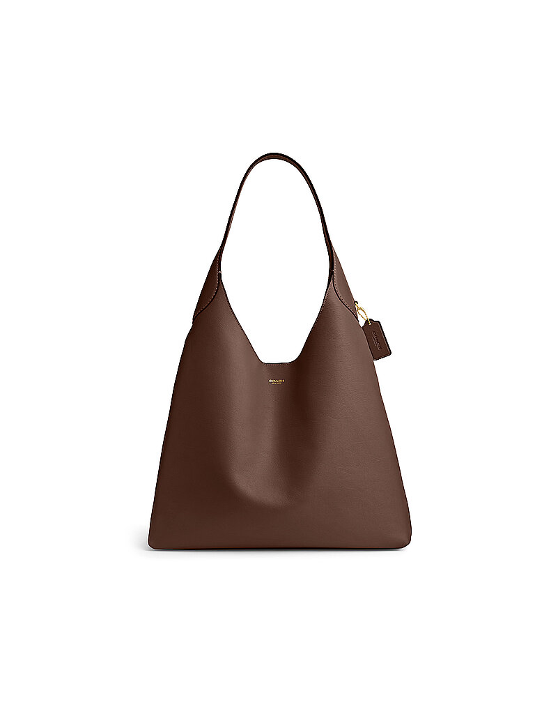 Sac en cuir - Sac Hobo BROOKLYN 39 marron