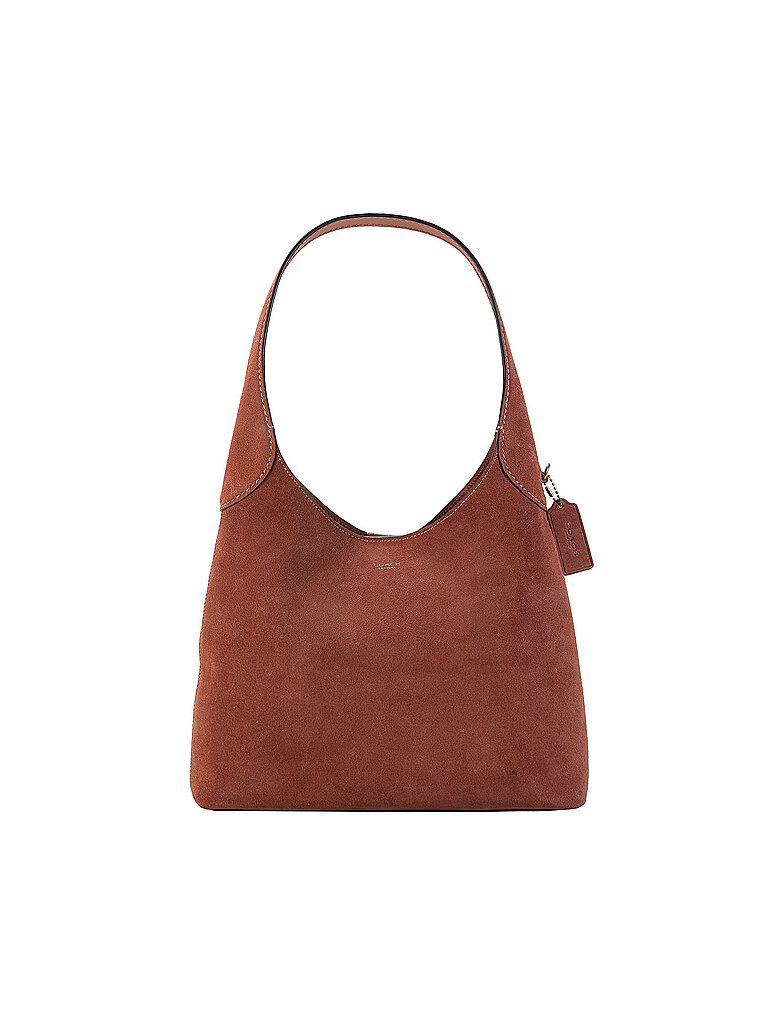 Sac en cuir - Sac Hobo BROOKLYN 28 camel