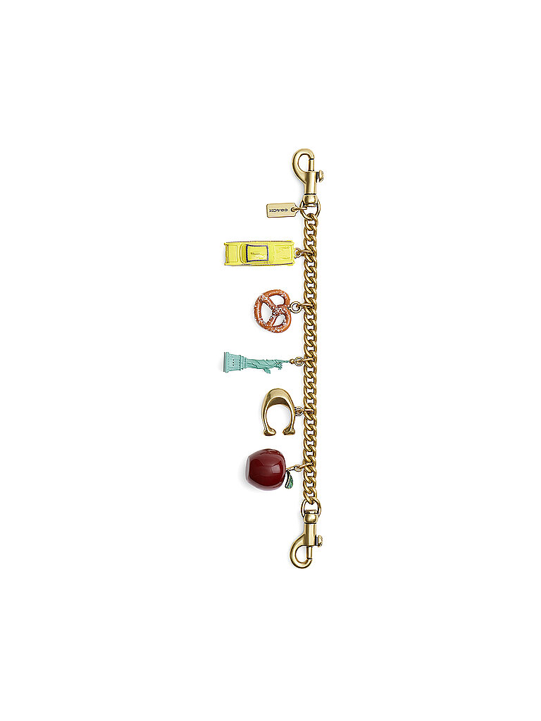 Breloque de sac CHAIN BAG CHARM NEW YORK or