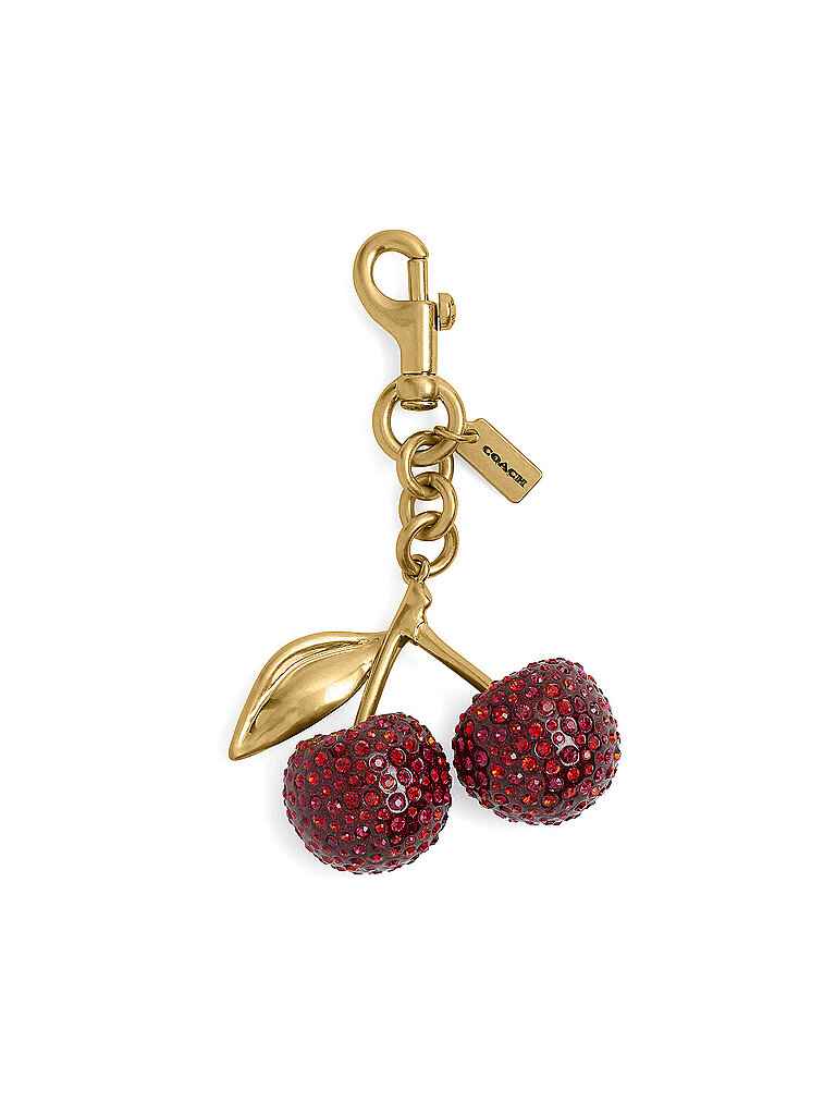 Breloque de sac - Bag Charm Crystal Cherry rouge