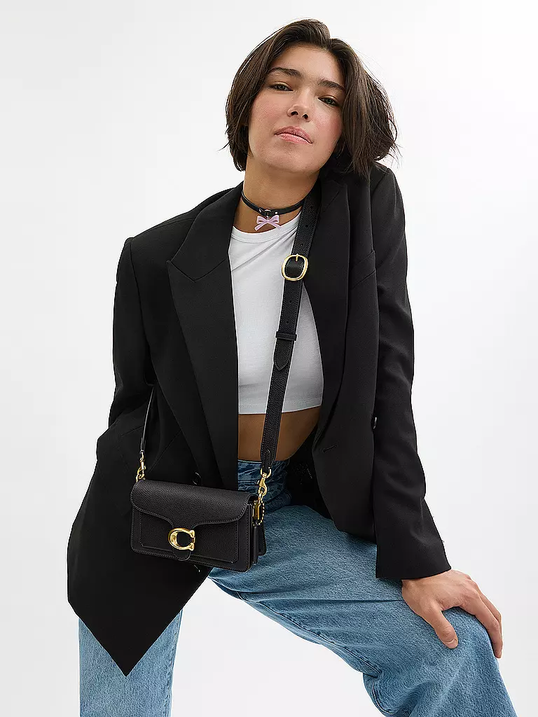 COACH | Sac en cuir - Sac bandoulière TABBY | Noir