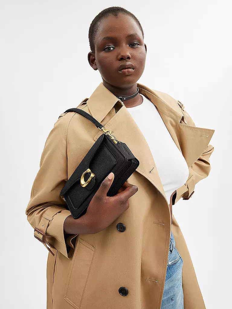 COACH | Sac en cuir - Sac bandoulière TABBY | Noir