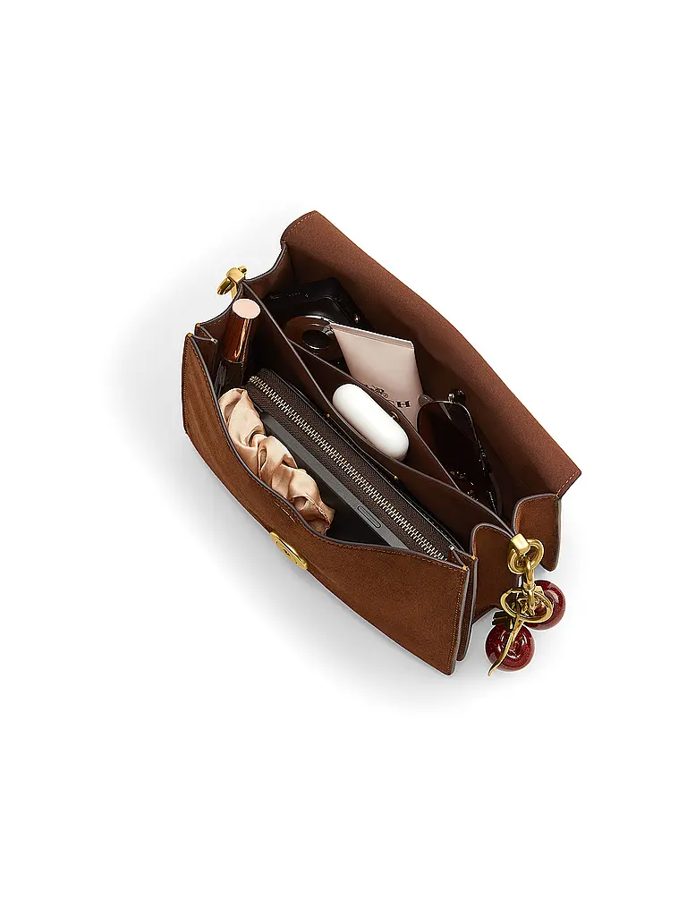 COACH | Sac en cuir - Sac bandoulière TABBY | Marron