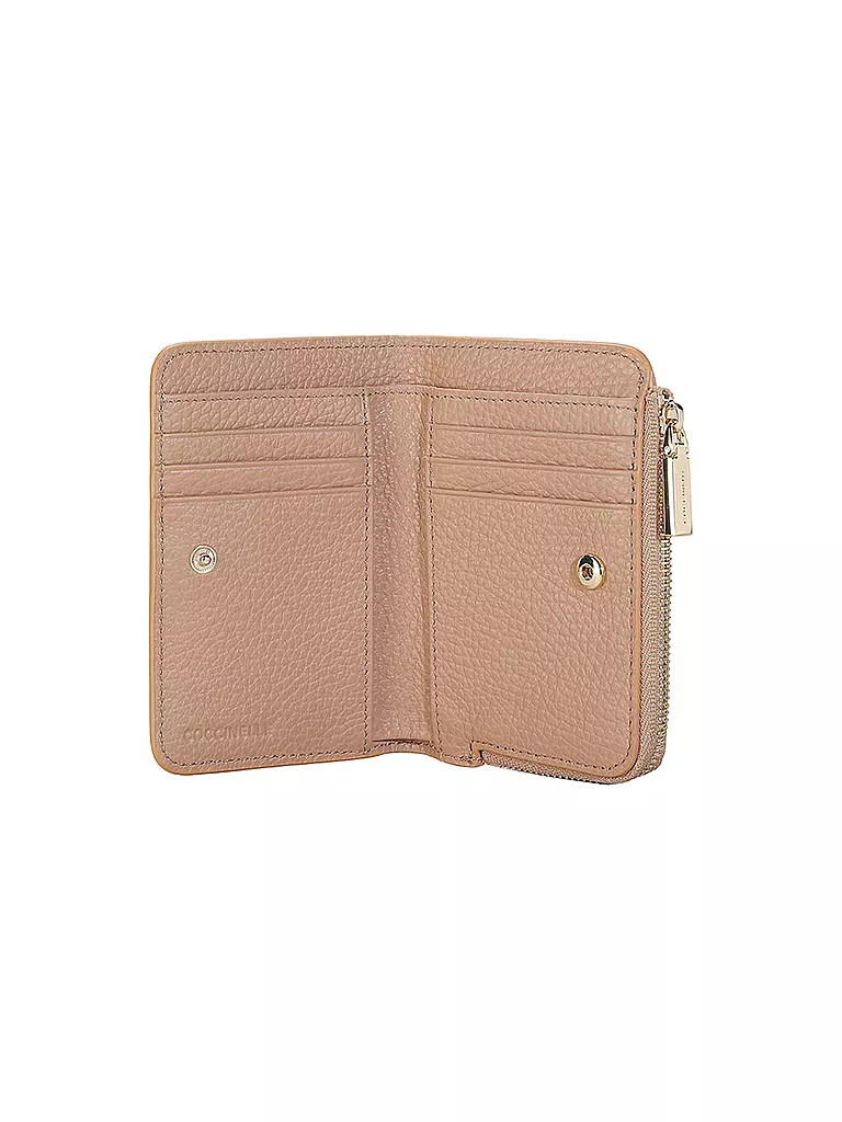 COCCINELLE | Geldbörse METALLIC SOFT | camel