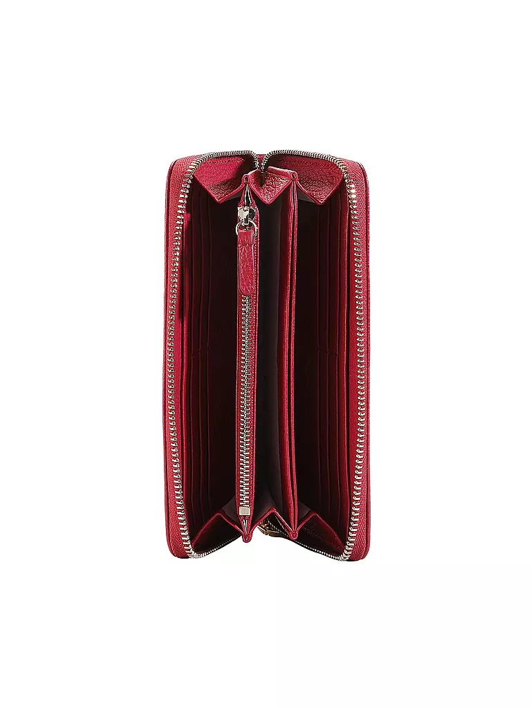 COCCINELLE | Geldbörse METALLIC SOFT | rot