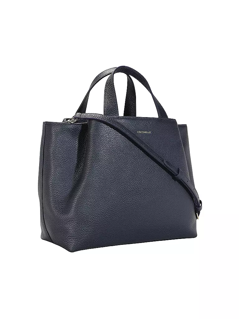 COCCINELLE | Ledertasche - Henkeltasche COCCINELLEMALORY | dunkelblau