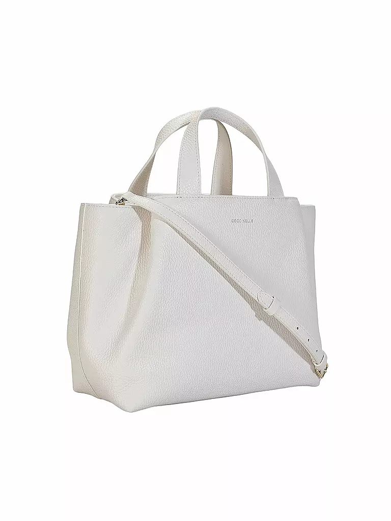 COCCINELLE | Ledertasche - Henkeltasche COCCINELLEMALORY | weiss