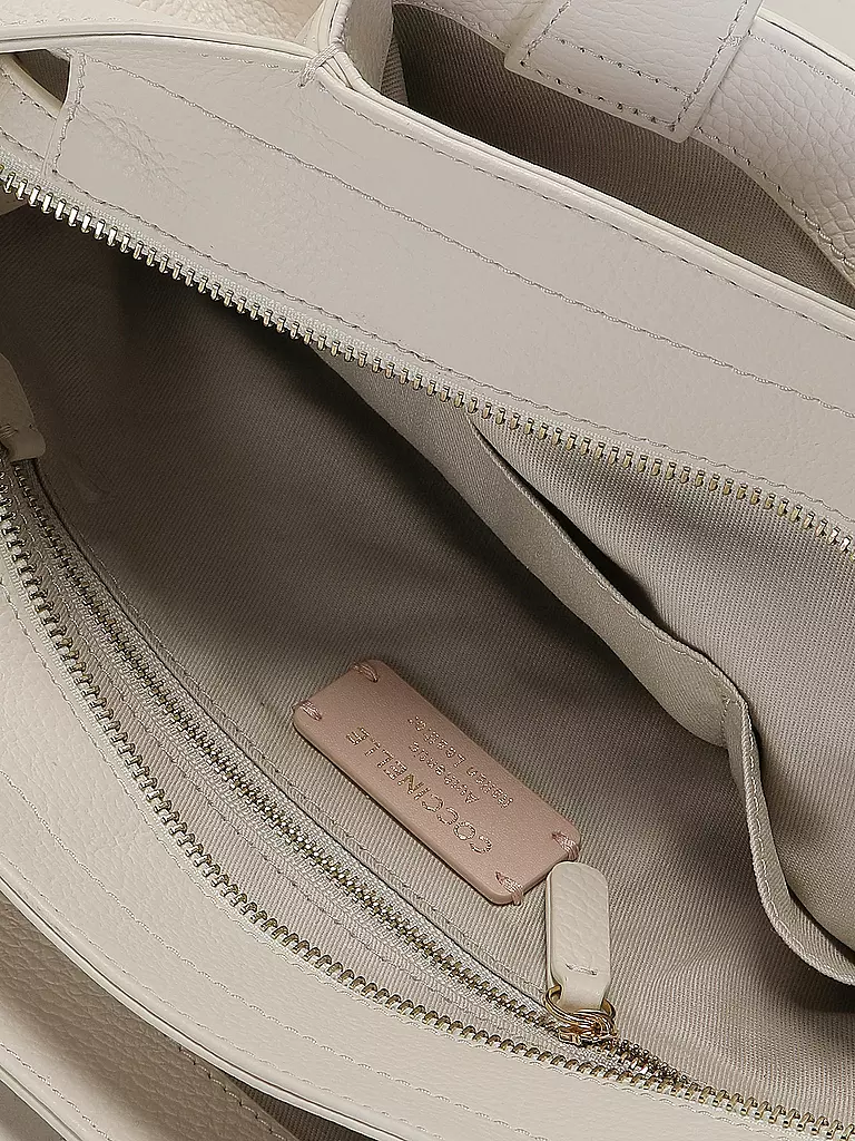 COCCINELLE | Ledertasche - Henkeltasche COCCINELLEMALORY | weiss