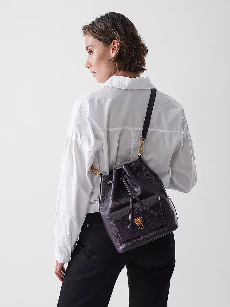 COCCINELLE | Ledertasche - Hobo Bag COCCINELLEBEAT GENERATION | beere
