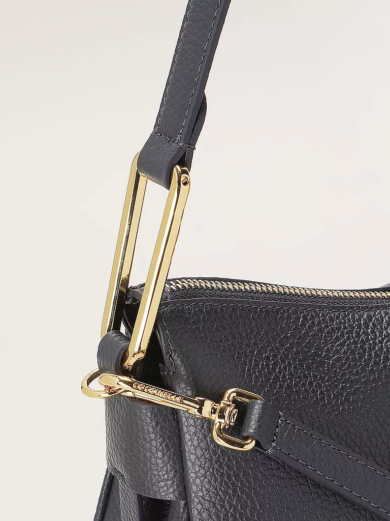 COCCINELLE | Ledertasche - Hobo COCCINELLEMAGIE SOFT Small  | Bleu foncé