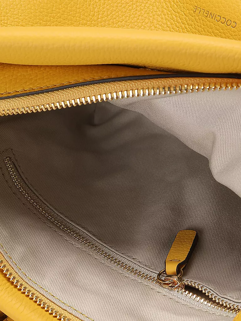 COCCINELLE | Ledertasche - Mini Bag BOHEME GRANA | Jaune