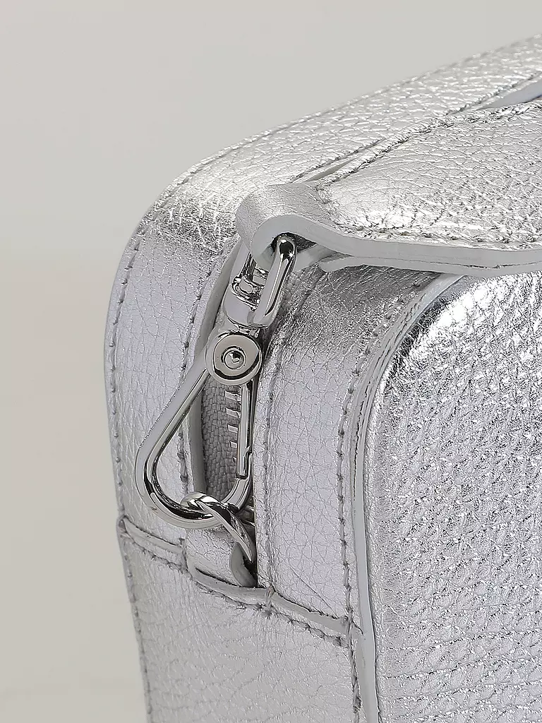 COCCINELLE | Ledertasche - Mini Bag TEBE | Argent