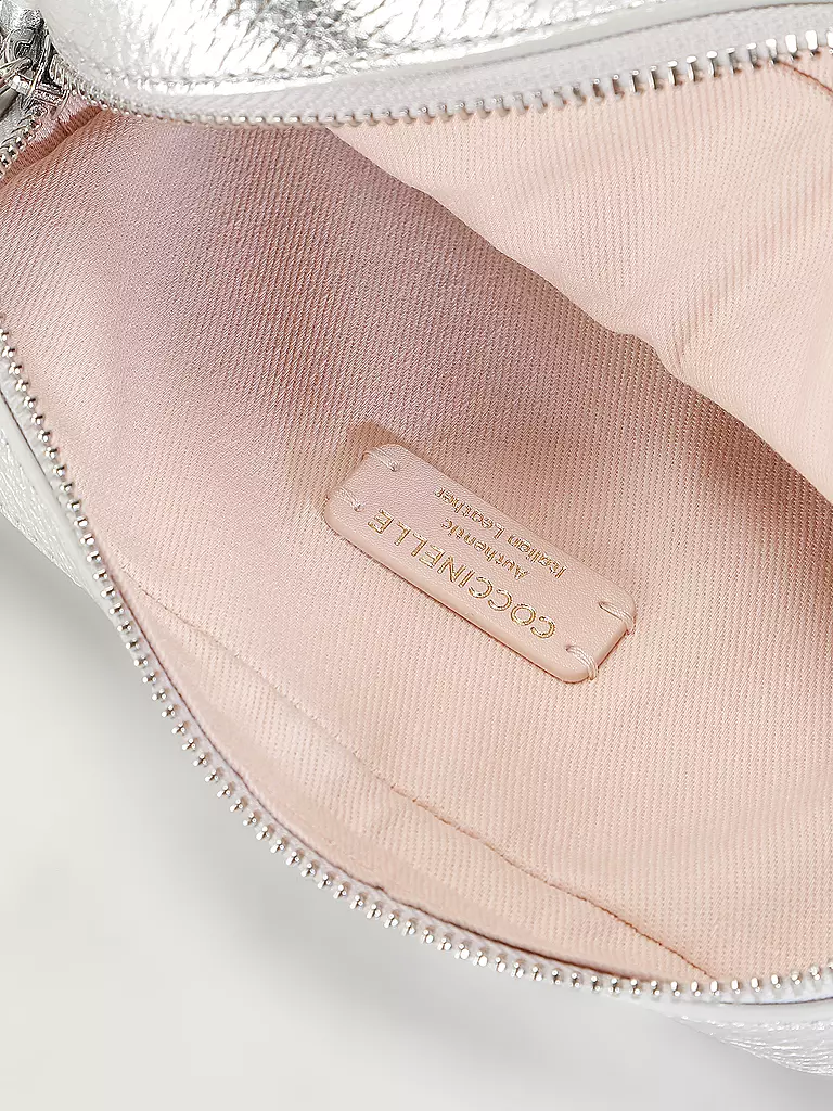 COCCINELLE | Ledertasche - Mini Bag TEBE | Argent