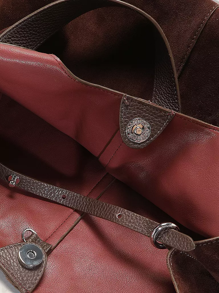 COCCINELLE | Ledertasche - Shopper C-EASY  | braun