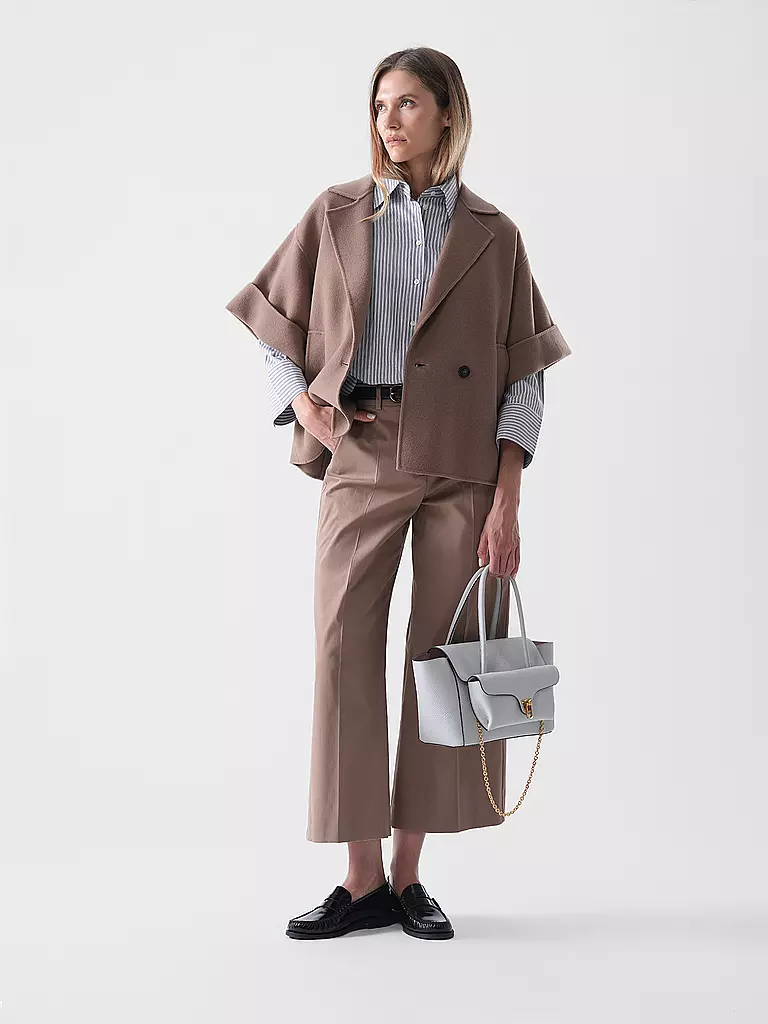 COCCINELLE | Ledertasche - Shopper DOBBLE BEAT  | hellblau