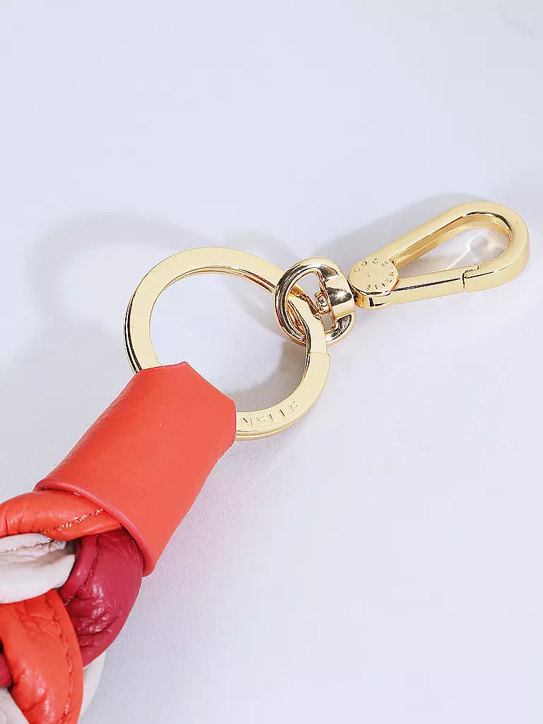 COCCINELLE | Porte-clés BOHEME TRICOLOR | rot