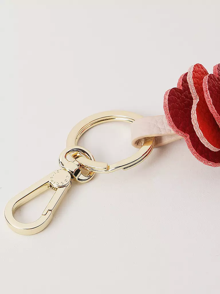 COCCINELLE | Porte-clés GARLAND | Rouge