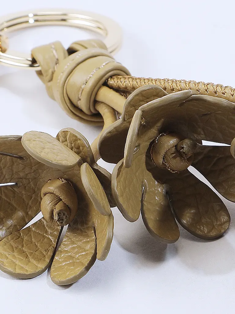 COCCINELLE | Porte-clés pour sac FLOWERS | Vert