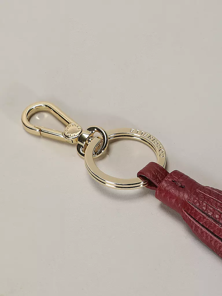 COCCINELLE | Porte-clés TASSEL | dunkelrot