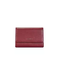 COCCINELLE | Portefeuille METALLIC SOFT | Rouge foncé