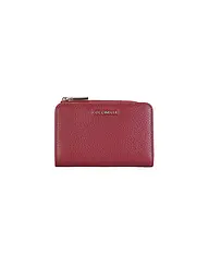 COCCINELLE | Portefeuille METALLIC SOFT | Rouge foncé