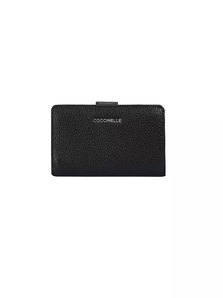 COCCINELLE | Portefeuille METALLIC SOFT | schwarz