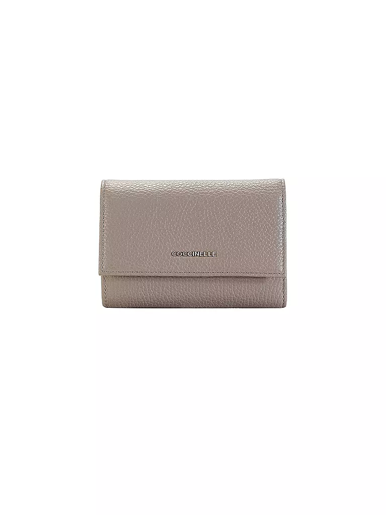 COCCINELLE | Portefeuille METALLIC SOFT | beige