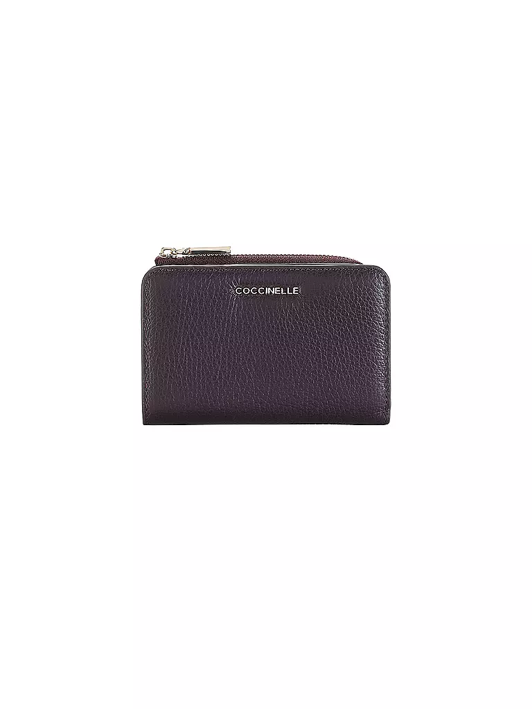 COCCINELLE | Portefeuille METALLIC SOFT | beere