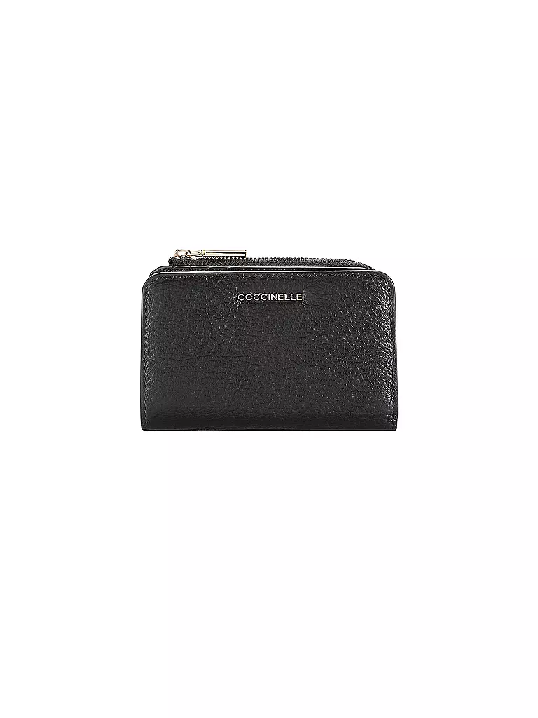 COCCINELLE | Portefeuille METALLIC SOFT | schwarz