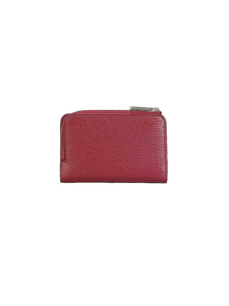 COCCINELLE | Portefeuille METALLIC SOFT | dunkelrot
