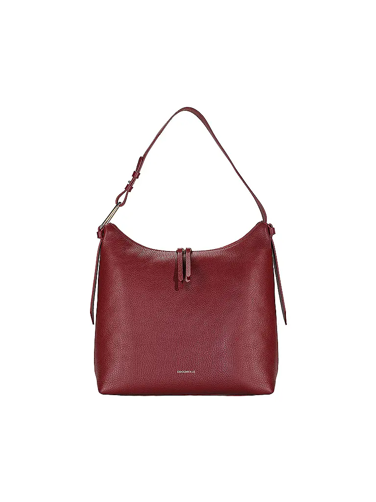 COCCINELLE | Sac en cuir - Hobo COCCINELLEMALORY | dunkelrot