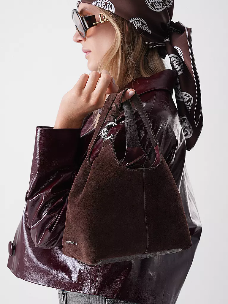COCCINELLE | Sac en cuir - Mini sac C-EASY | braun