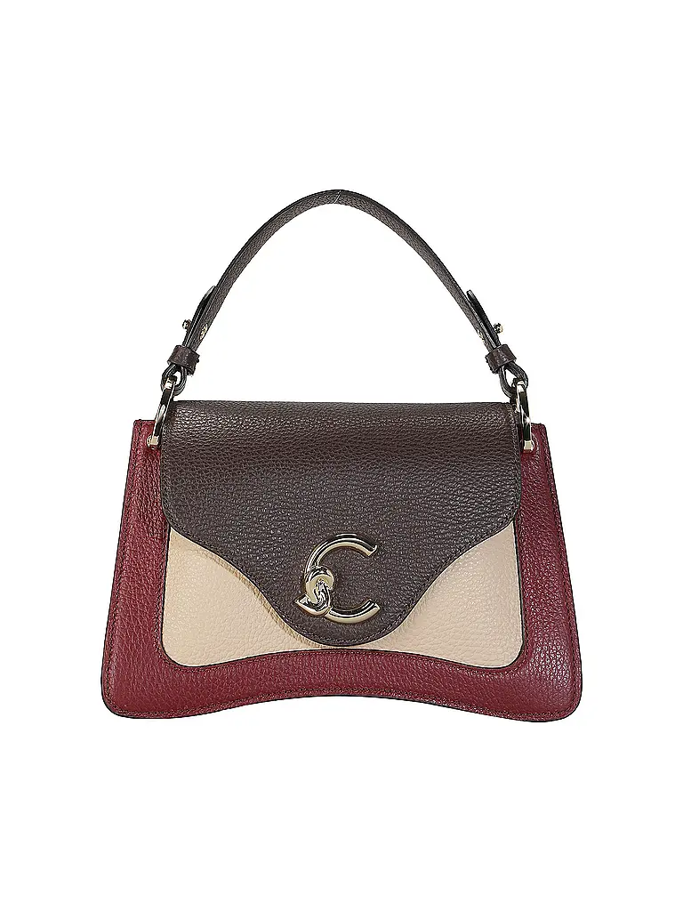 COCCINELLE | Sac en cuir - Mini sac C-ME TRICOLORE | braun