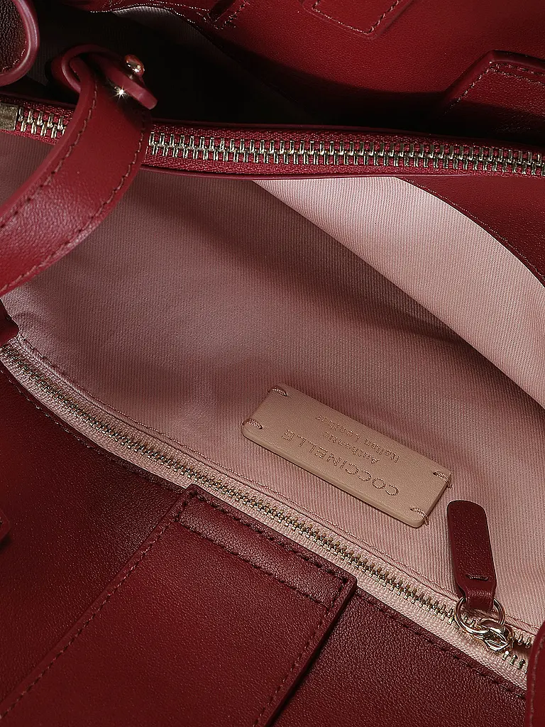 COCCINELLE | Sac en cuir - Sac à main COCCINELLESABINE | dunkelrot
