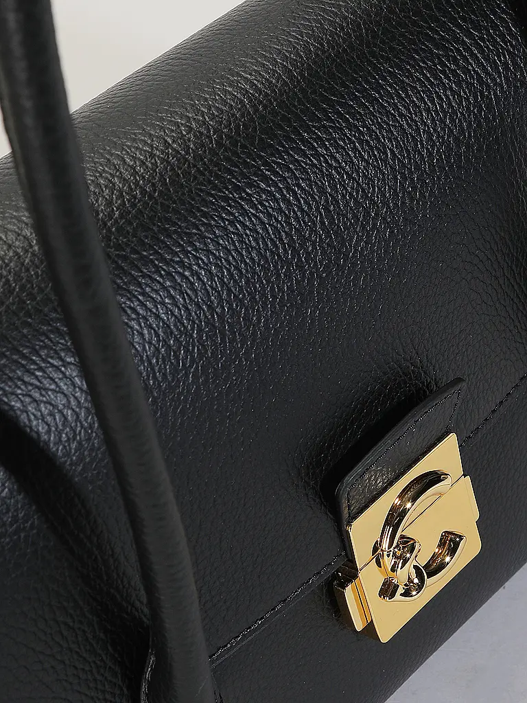 COCCINELLE | Sac en cuir - Sac bandoulière C-ME LOCK | Noir