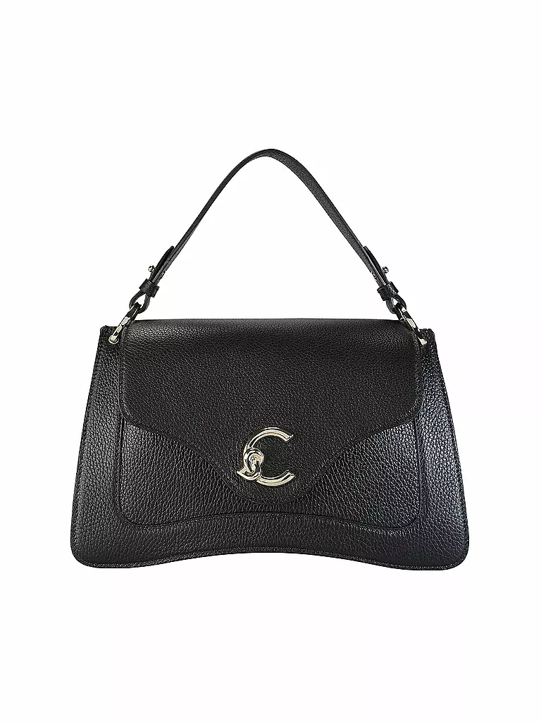 COCCINELLE | Sac en cuir - Sac bandoulière C-ME | schwarz