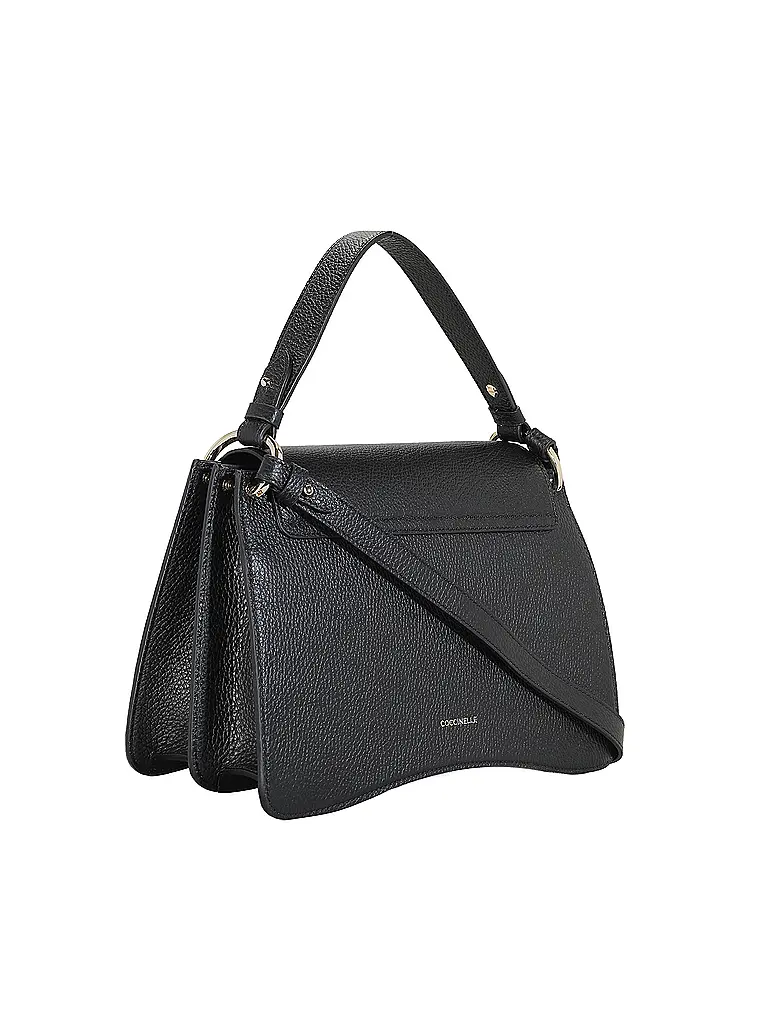 COCCINELLE | Sac en cuir - Sac bandoulière C-ME | Noir