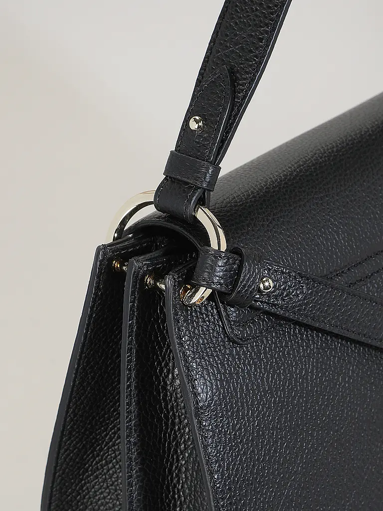 COCCINELLE | Sac en cuir - Sac bandoulière C-ME | Noir