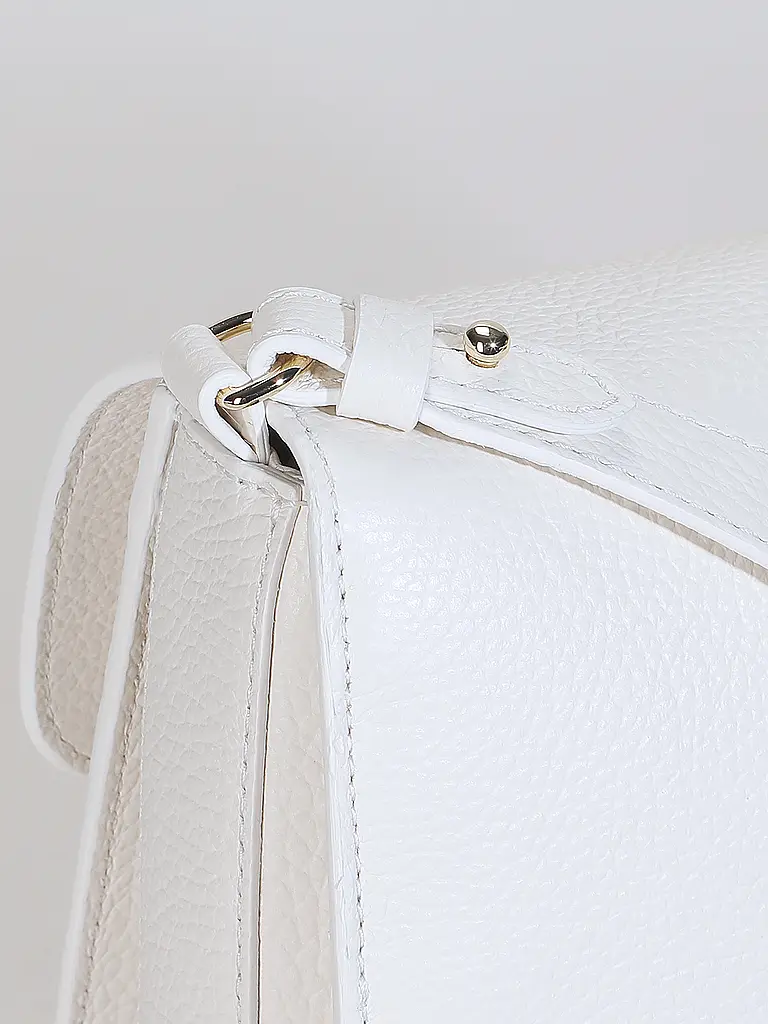 COCCINELLE | Sac en cuir - Sac bandoulière COCCINELLE C-ME | Crème