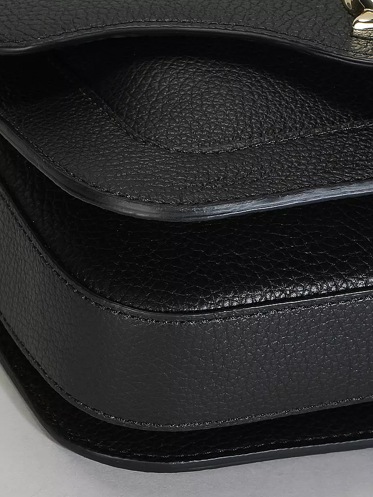 COCCINELLE | Sac en cuir - Sac bandoulière COCCINELLE C-ME | Noir