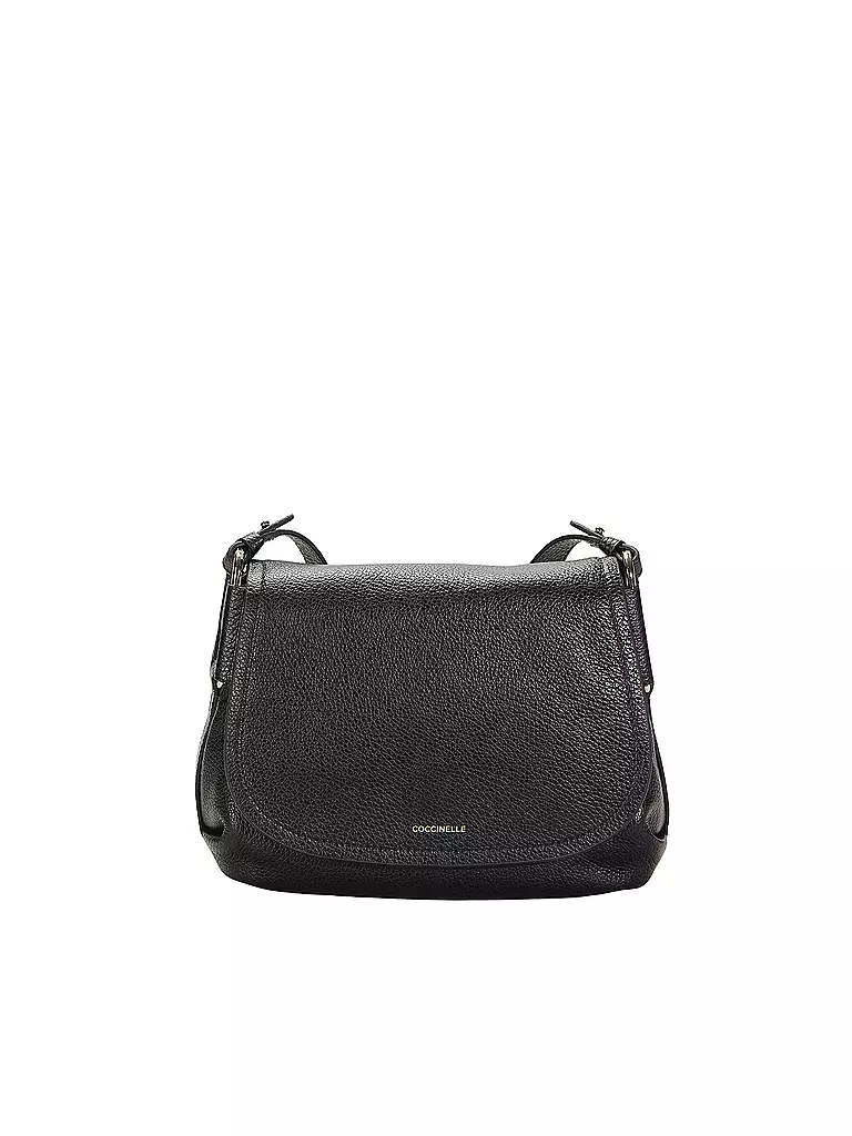 COCCINELLE | Sac en cuir - Sac bandoulière COCCINELLEREBEKKA | schwarz