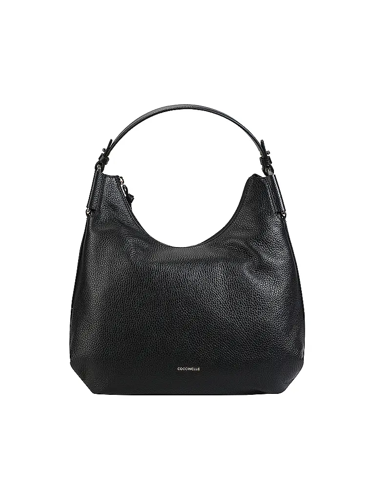 COCCINELLE | Sac en cuir - Sac Hobo COCCINELLEREBEKKA Small | schwarz