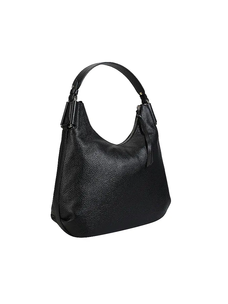 COCCINELLE | Sac en cuir - Sac Hobo COCCINELLEREBEKKA Small | schwarz
