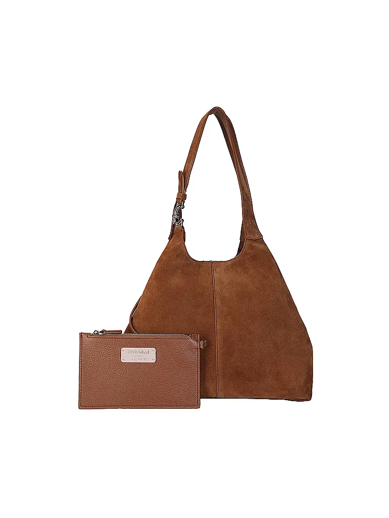 COCCINELLE | Sac en cuir - Shopper C-EASY | camel