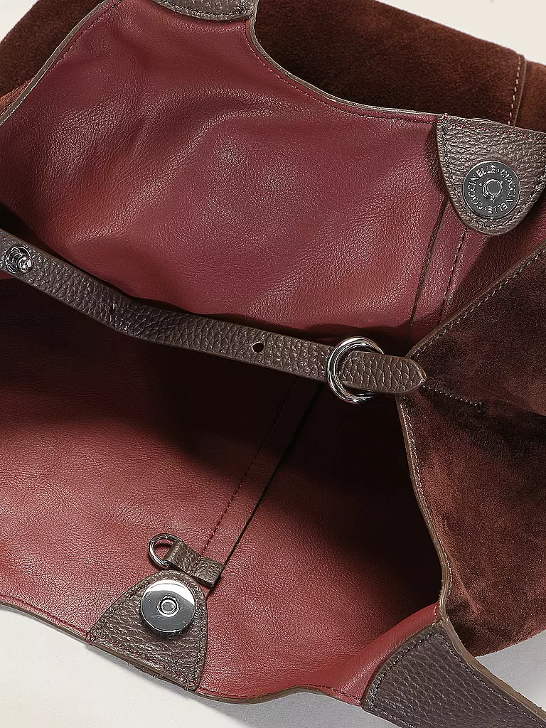 COCCINELLE | Sac en cuir - Shopper C-EASY | Marron