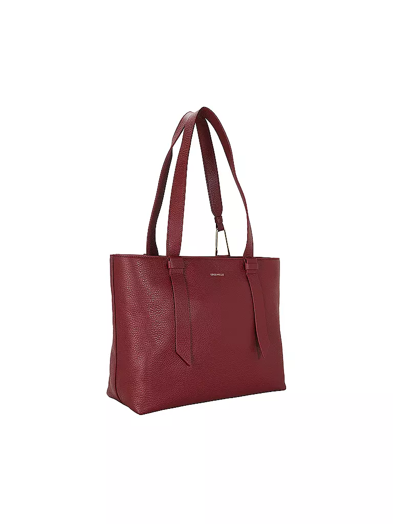 COCCINELLE | Sac en cuir - Shopper COCCINELLEMALORY | dunkelrot